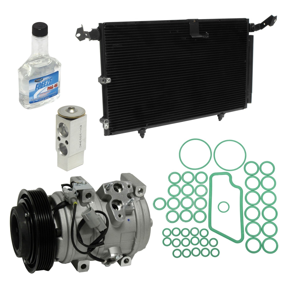 KT4016B Air Conditioners Compressor & Component Kit for 2000-2003 Lexus Rx300 Base
