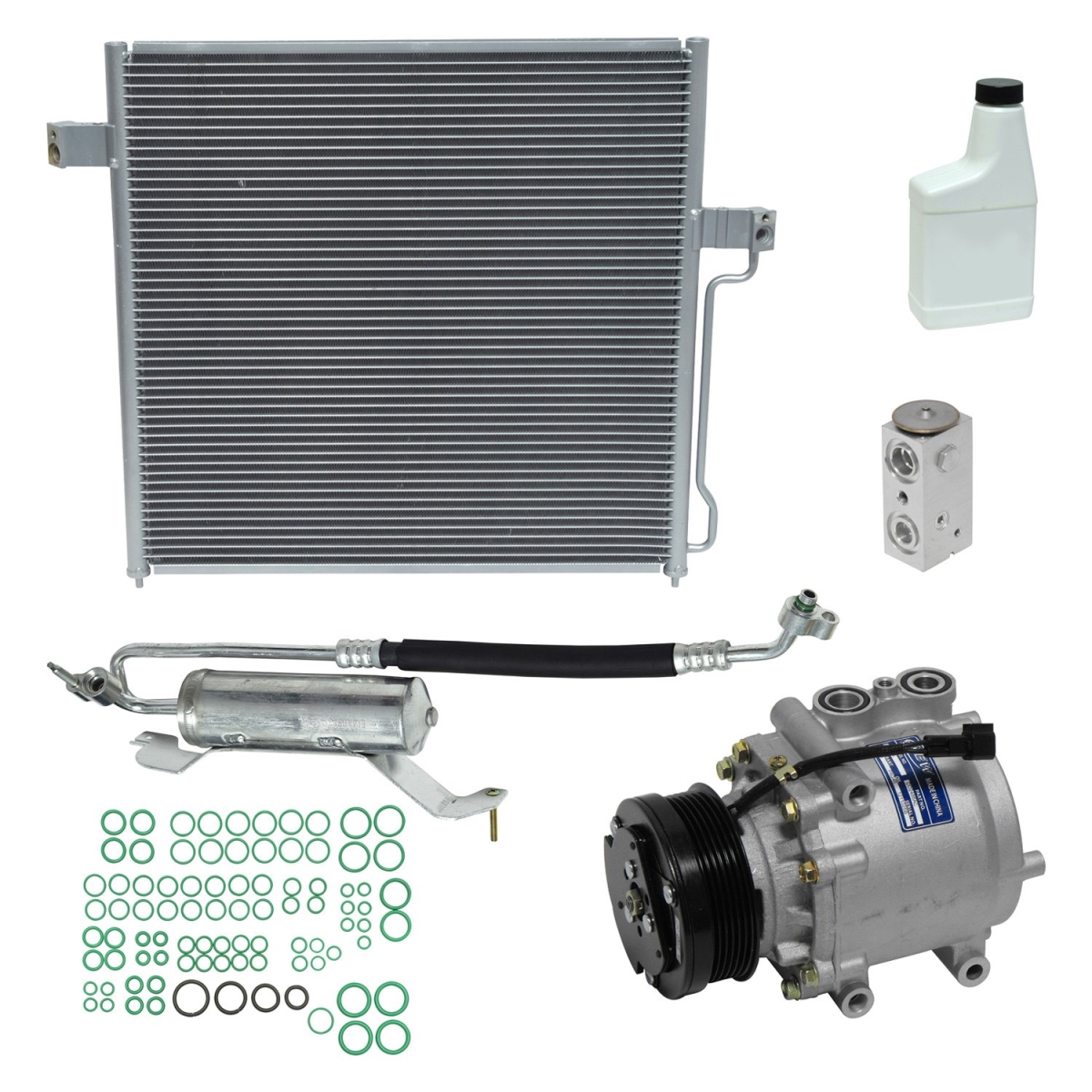 KT3969A Air Conditioners Compressor & Component Kit for 2003-2005 Lincoln Aviator Base