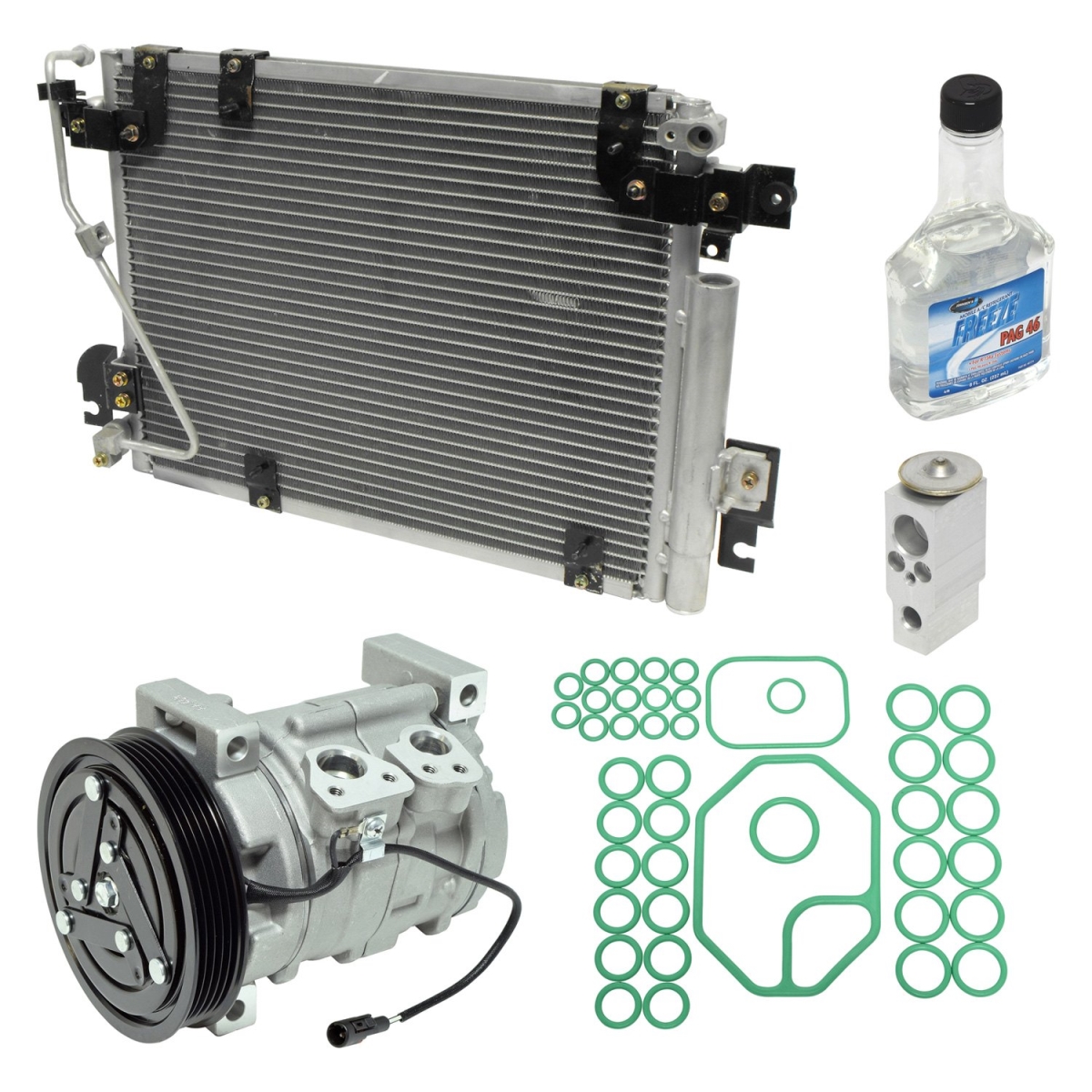 KT1939A Air Conditioners Compressor & Component Kit for 1999-2002 Chevrolet Tracker