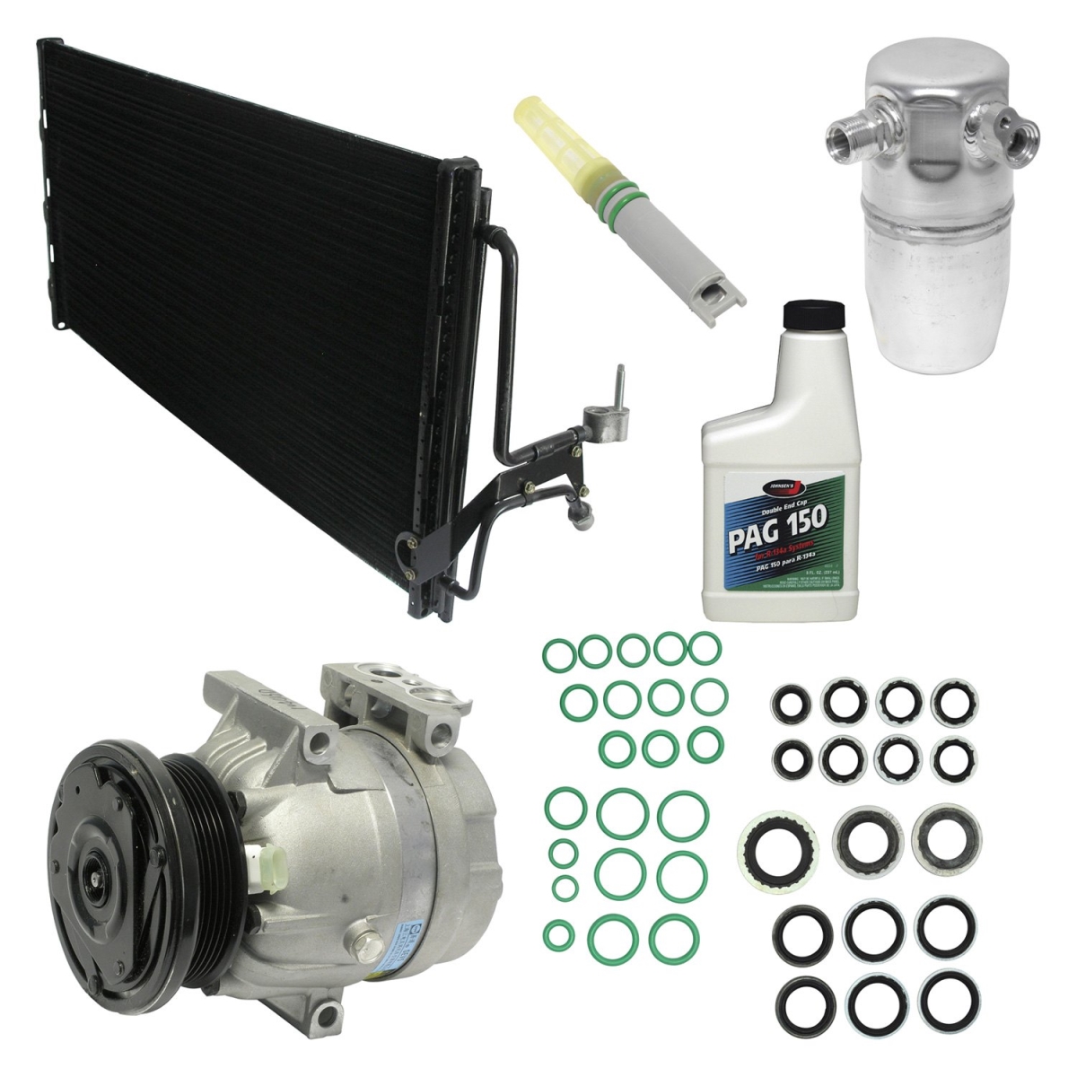 KT3648A Air Conditioners Compressor & Component Kit for 2000-2003 Chevrolet Impala