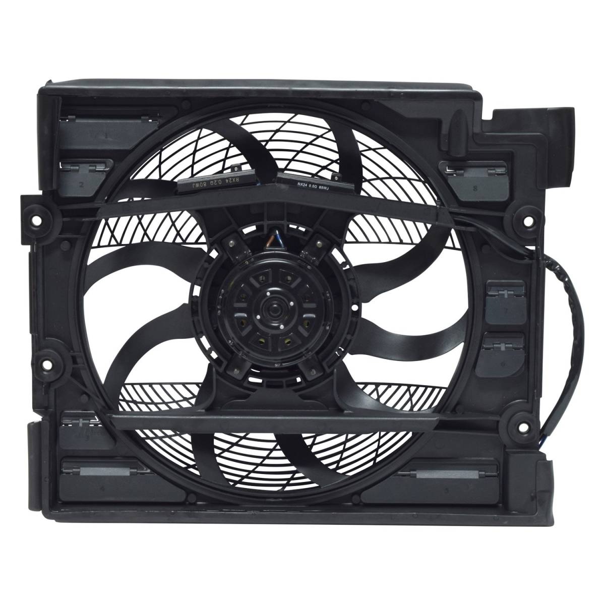 FA50451C Condenser & Radiator Fan Assembly for 1997-1998 BMW 528I