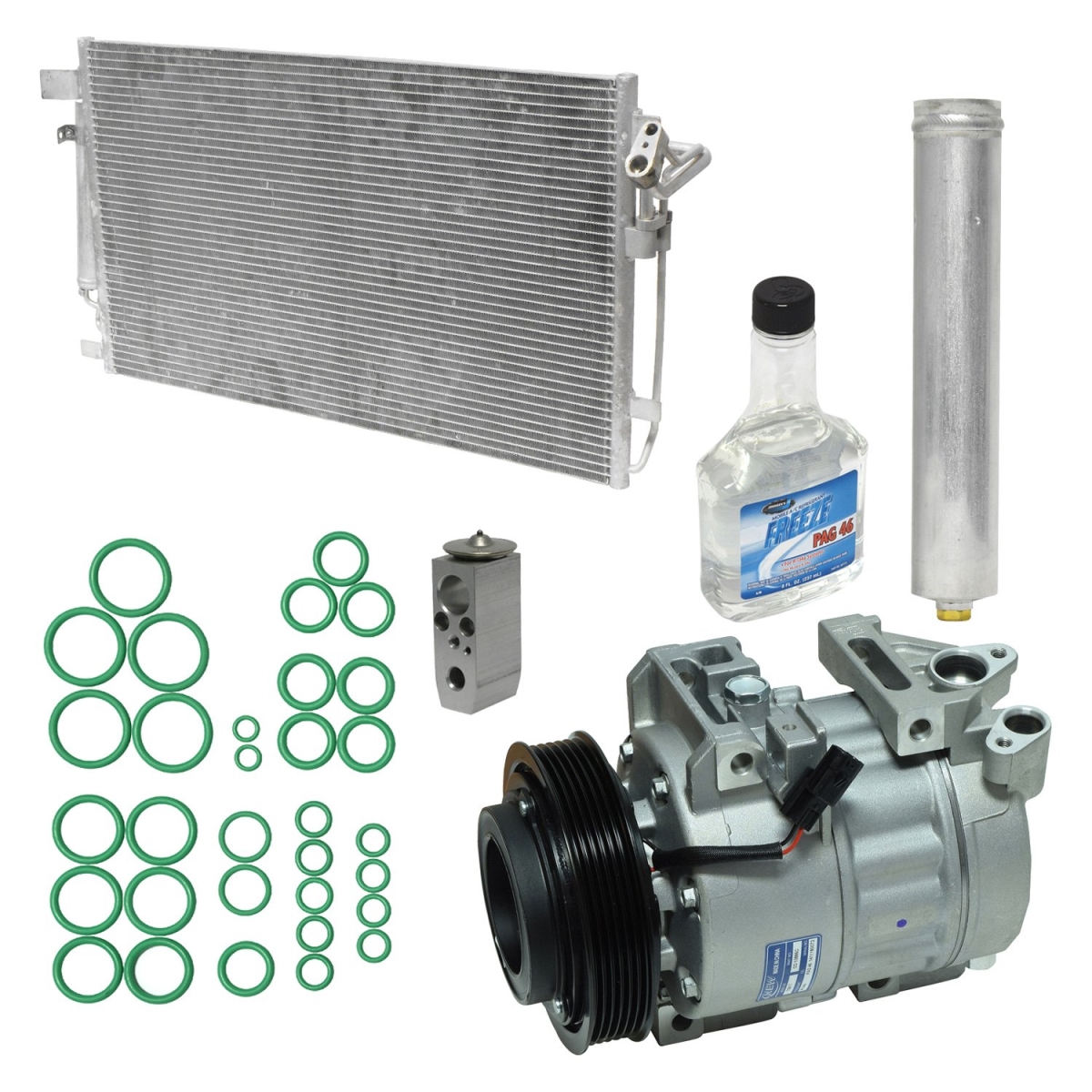 KT4825A Air Conditioners Compressor & Component Kit for 2007-2011 Nissan Altima