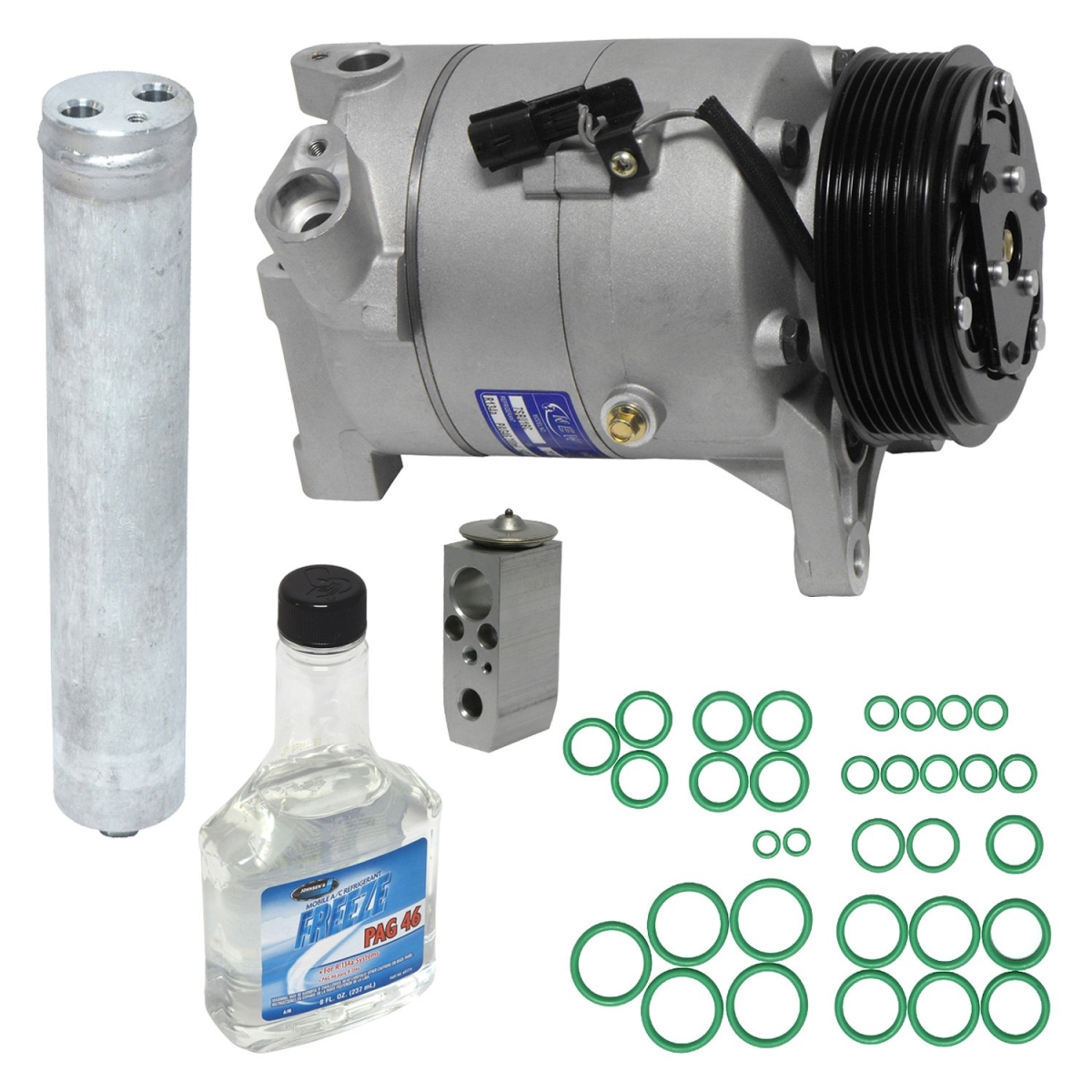 KT4828 Air Conditioners Compressor & Component Kit for 2009 Nissan Altima