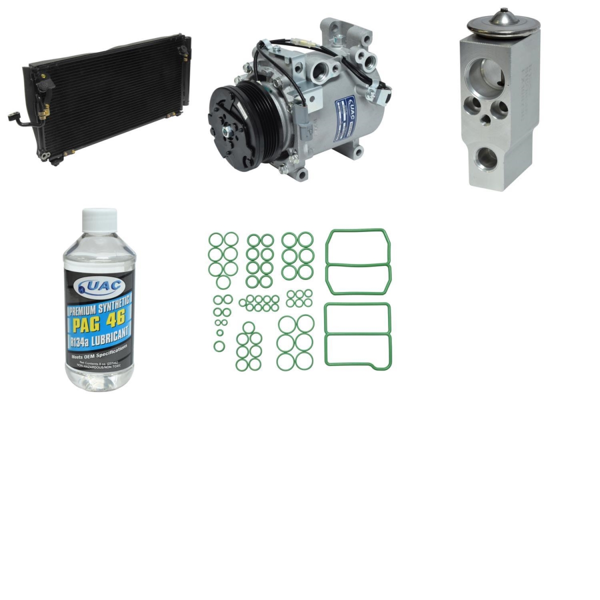 KT1900A Compressor & Component Kit for 2001-2005 Mitsubishi Eclipse Spyder GS
