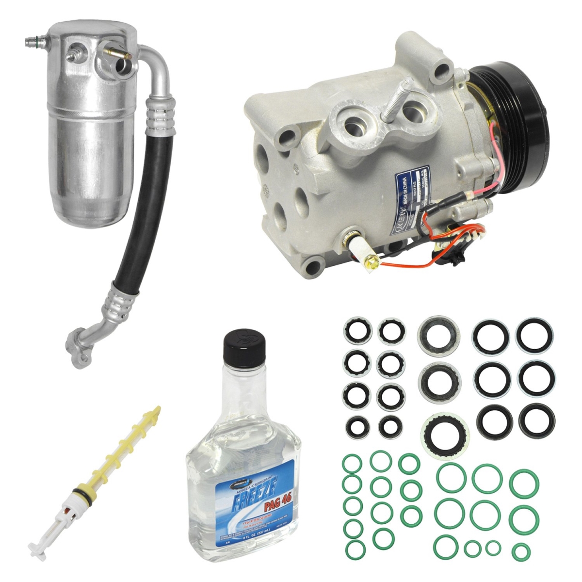 KT4841 Air Conditioners Compressor & Component Kit for 2005-2006 GMC Envoy XL