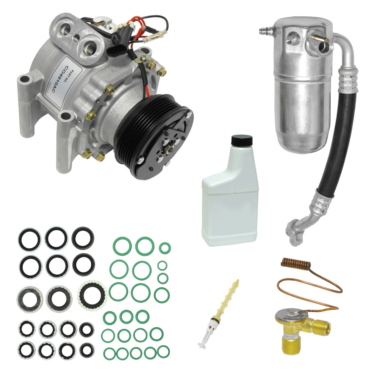 KT4849 Air Conditioners Compressor & Component Kit for 2008 Chevrolet Trailblazer