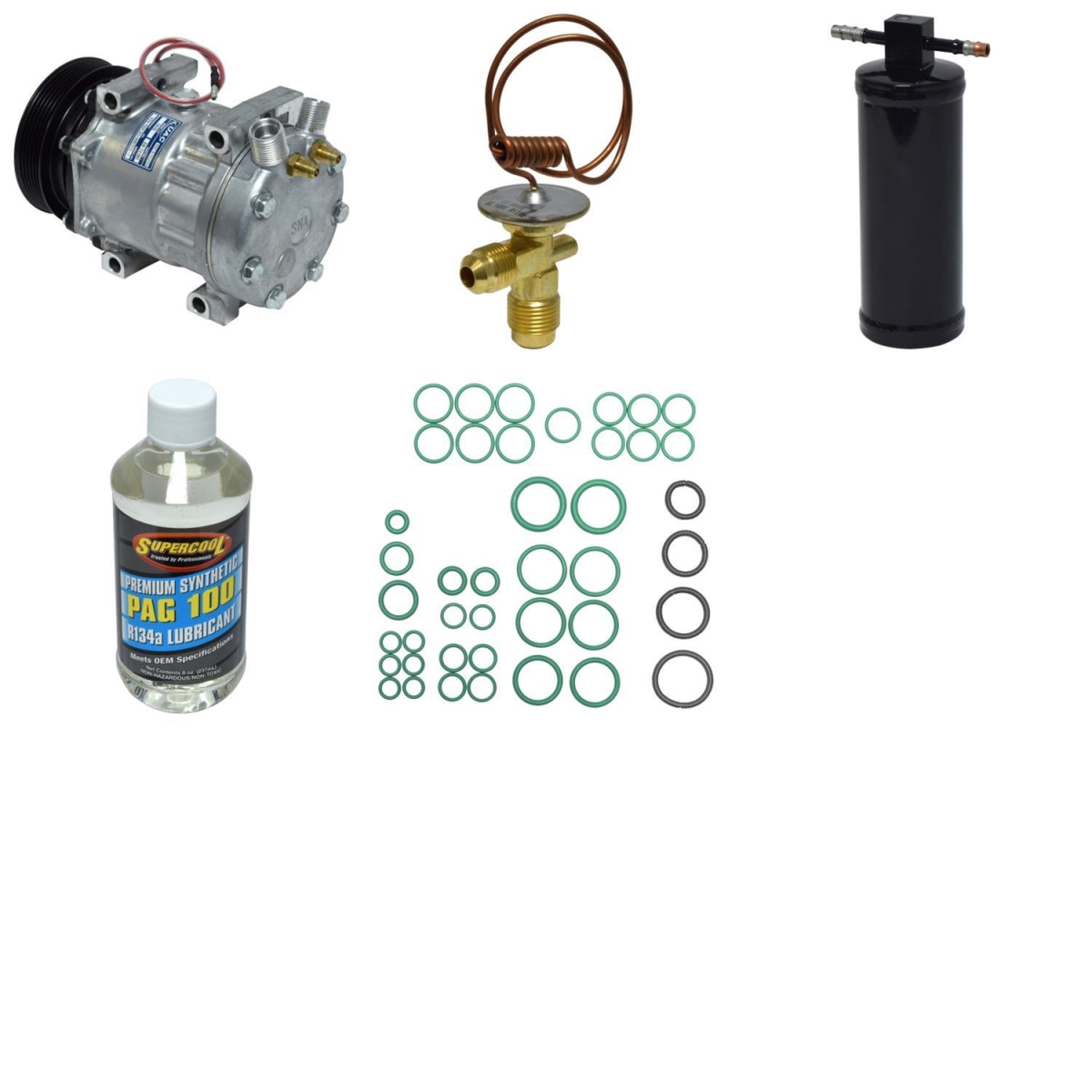 KT4851 Compressor & Component Kit for 1989-1992 Ford Bronco