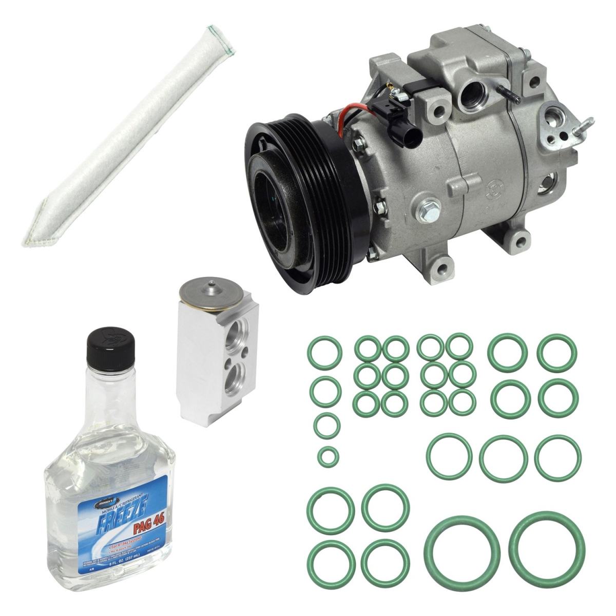 KT4852 Air Conditioners Compressor & Component Kit for 2011 Kia Sorento