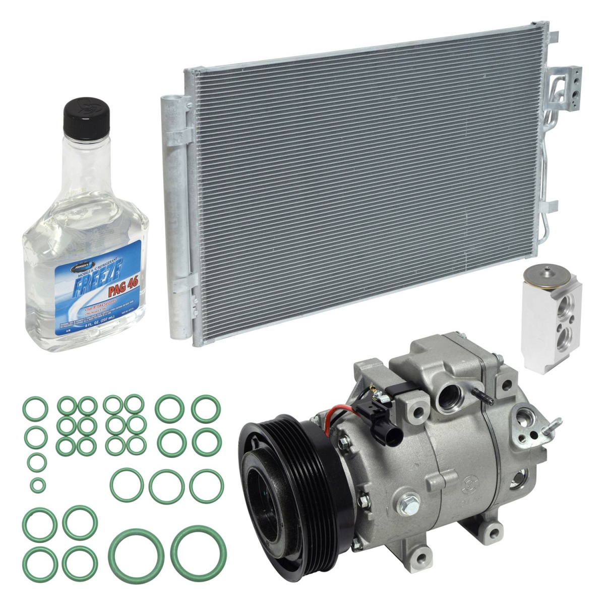 KT4852A Air Conditioners Compressor & Component Kit for 2011 Kia Sorento