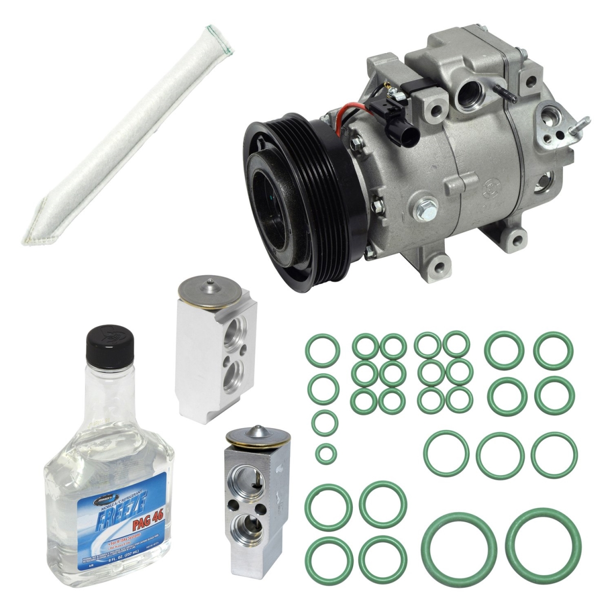 KT4853 Air Conditioners Compressor & Component Kit for 2011 Kia Sorento
