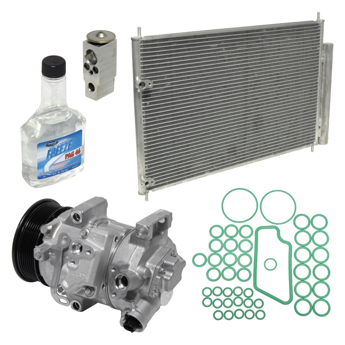 KT4673A Air Conditioners Compressor & Component Kit for 2009-2015 Scion XB
