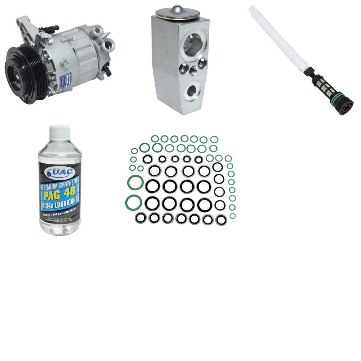 KT4857 Compressor & Component Kit for 2016 Buick LaCrosse Sport Touring
