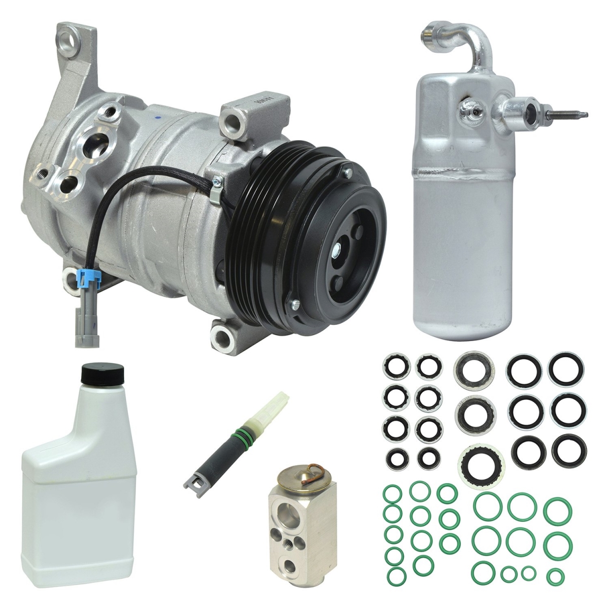 KT5422 Air Conditioners Compressor & Component Kit for 2010-2012 Cadillac Escalade