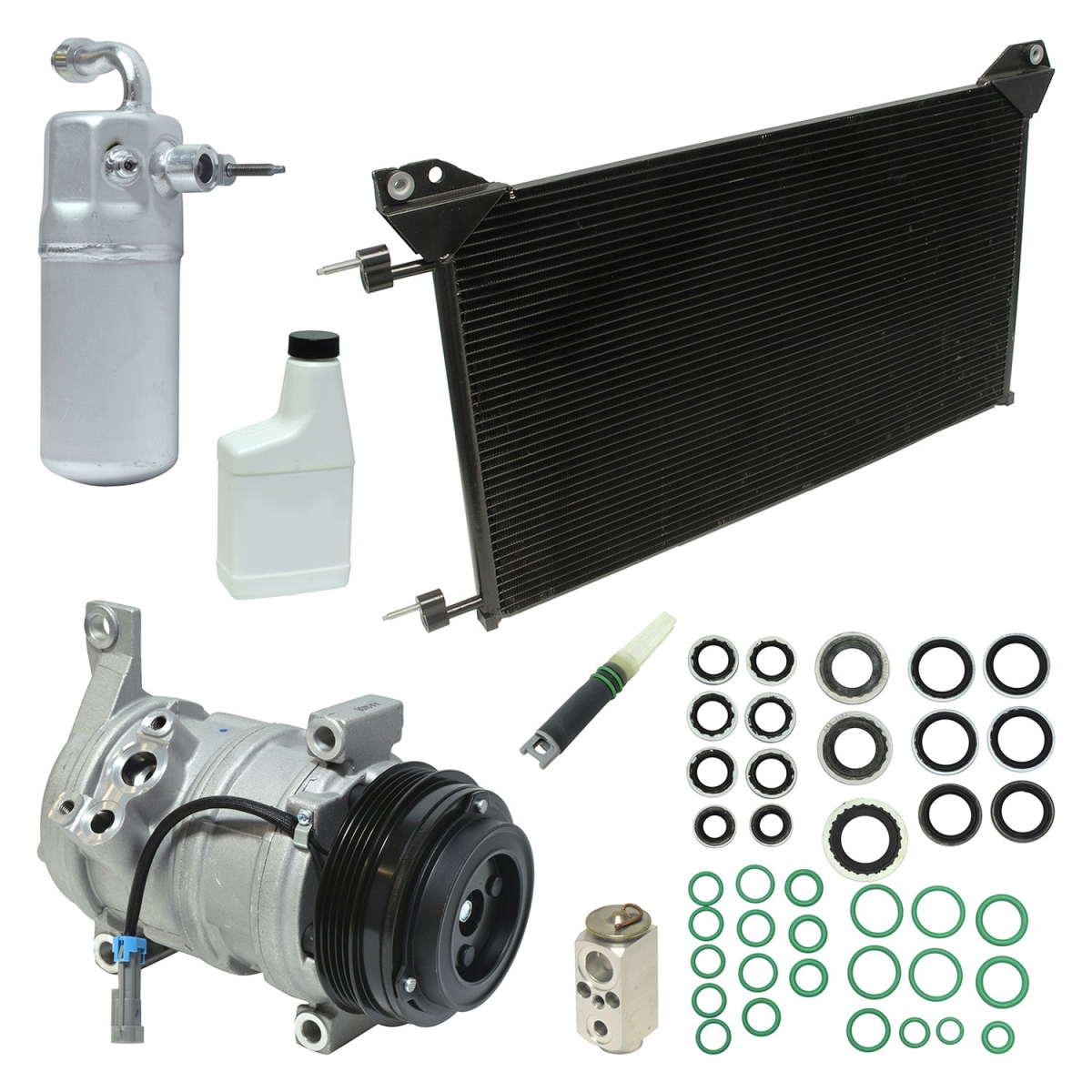KT5422A Air Conditioners Compressor & Component Kit for 2010-2012 Cadillac Escalade