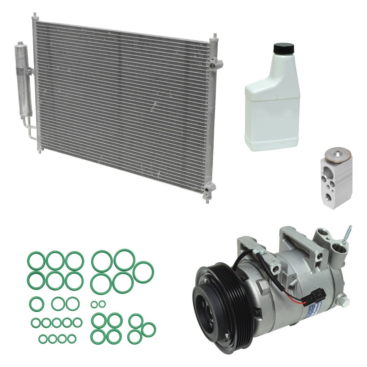 KT4870A Air Conditioners Compressor & Component Kit for 2010 Nissan Rogue
