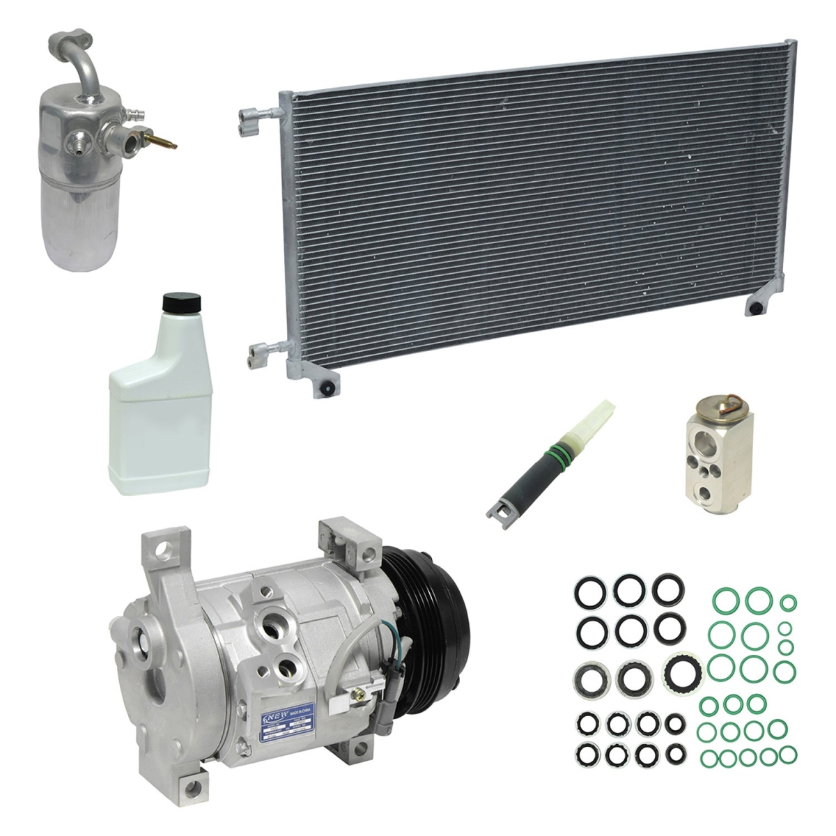 KT4893A Air Conditioners Compressor & Component Kit for 2007-2009 Chevrolet Tahoe