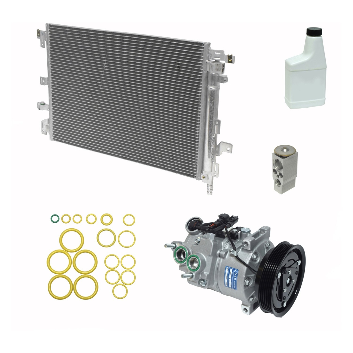 KT5288A Air Conditioners Compressor & Component Kit for 2007 Volvo XC90