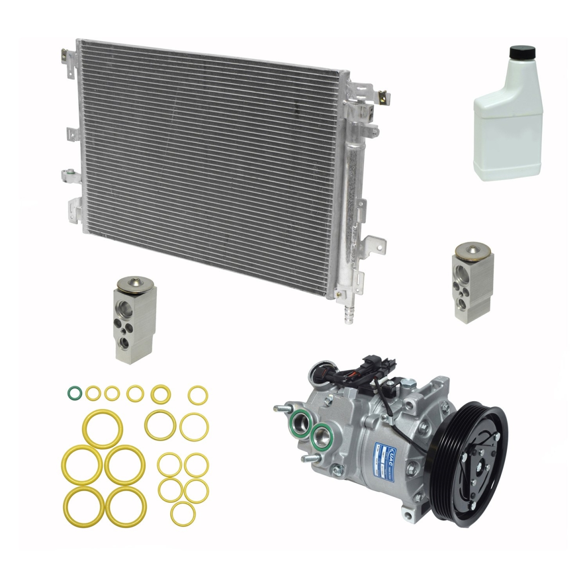KT5289A Air Conditioners Compressor & Component Kit for 2007 Volvo XC90