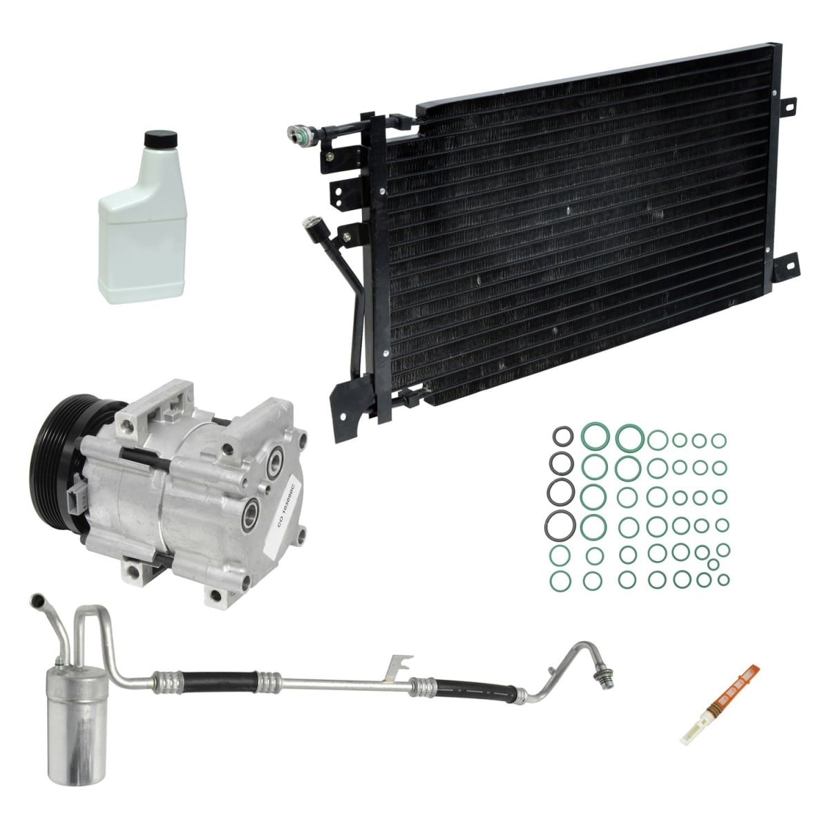 KT1712A Air Conditioners Compressor & Component Kit for 2001 Ford Taurus