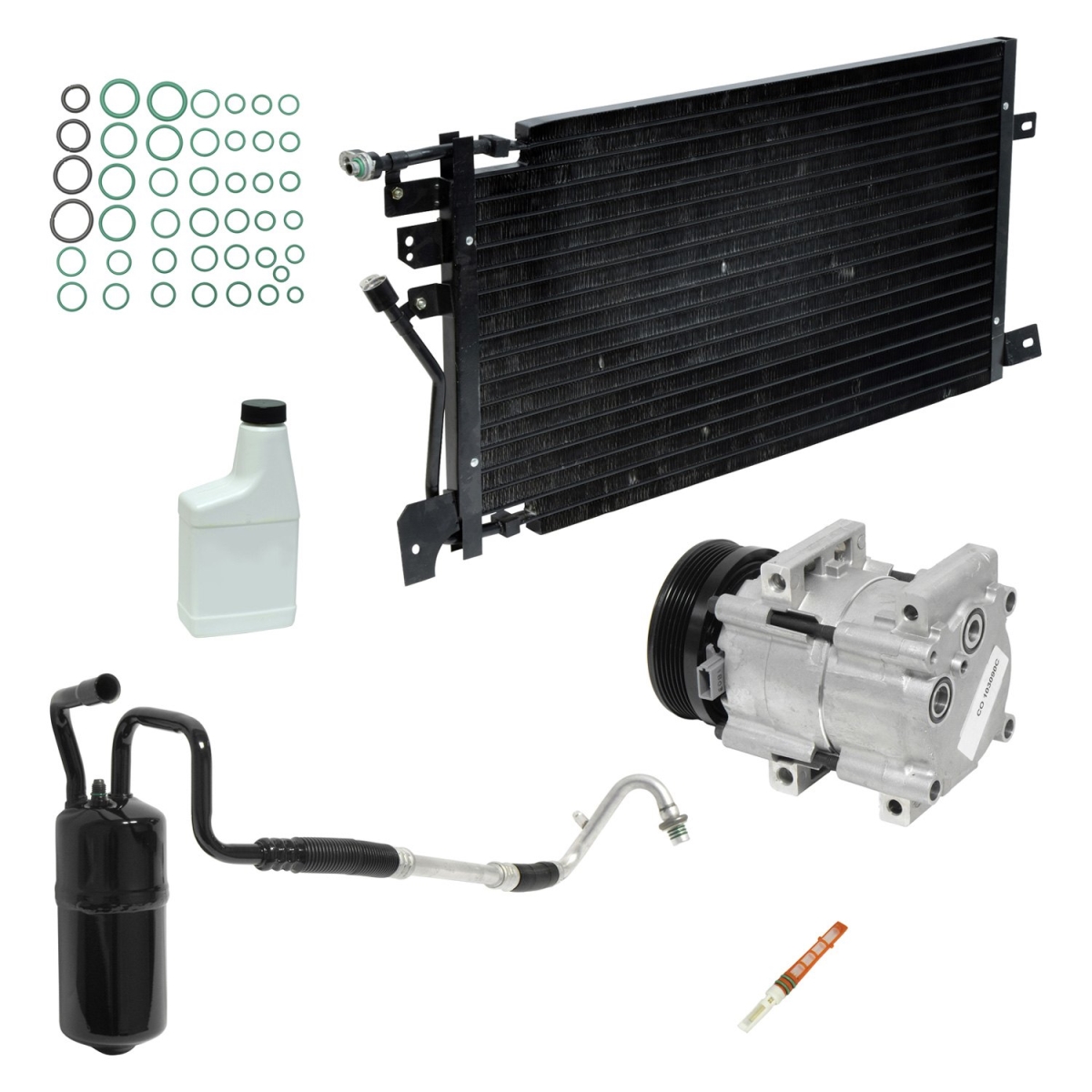 KT1711A Air Conditioners Compressor & Component Kit for 2002-2003 Ford Taurus
