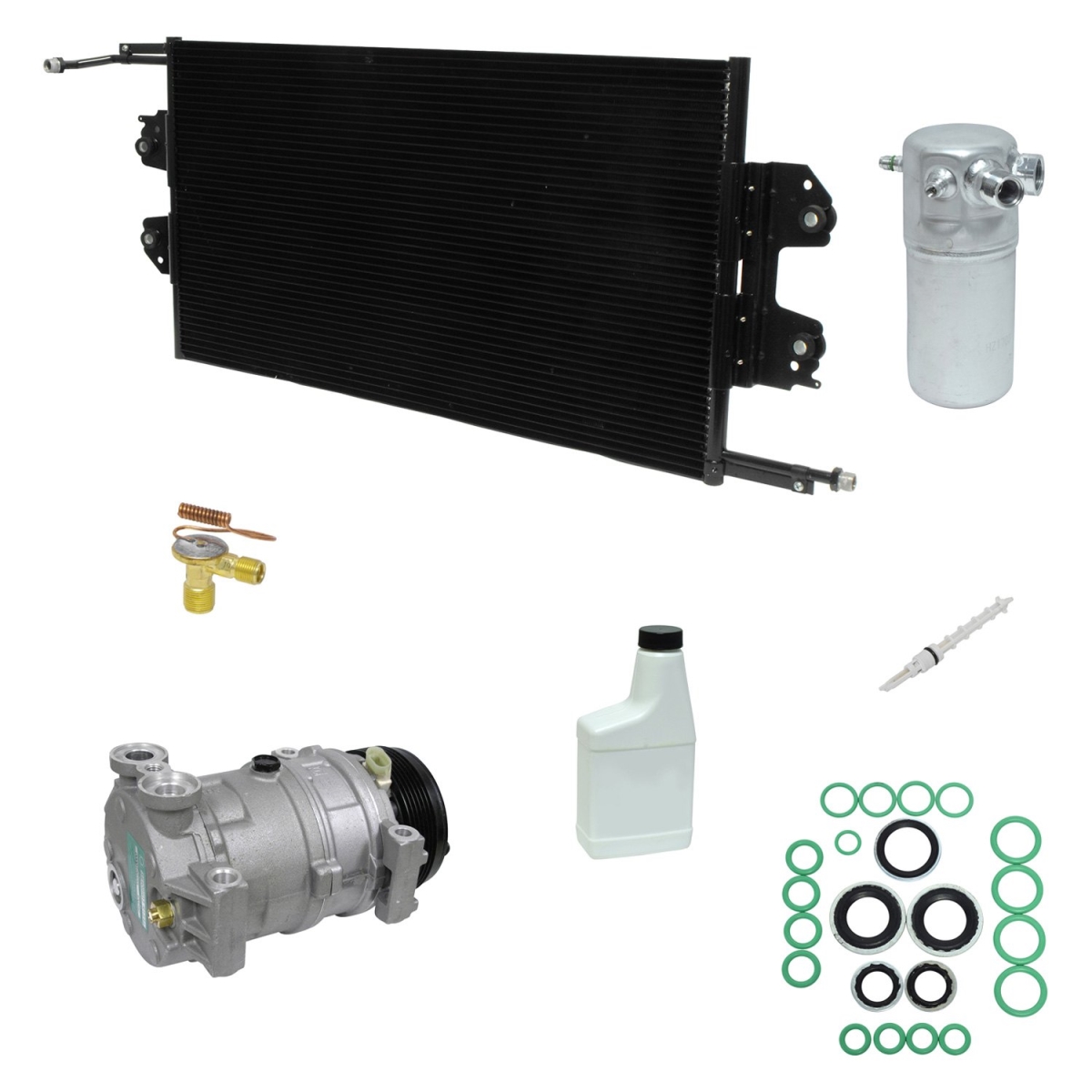KT3236A Air Conditioners Compressor & Component Kit for 1998 Chevrolet Express 1500