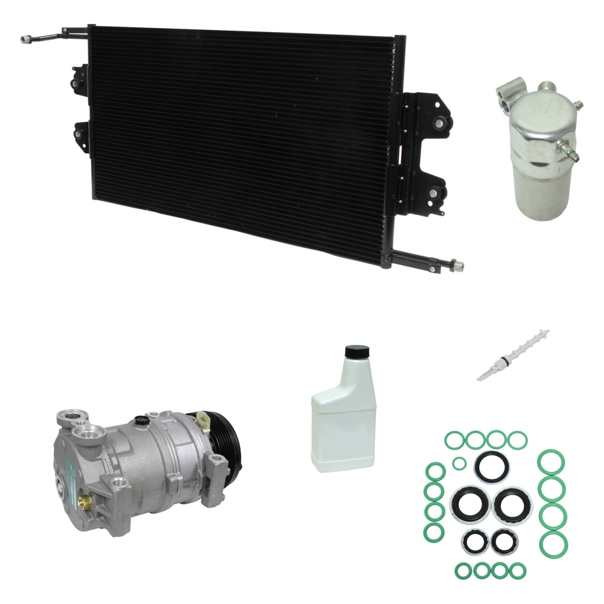 KT3221A Air Conditioners Compressor & Component Kit for 1998-1999 Chevrolet Express 1500