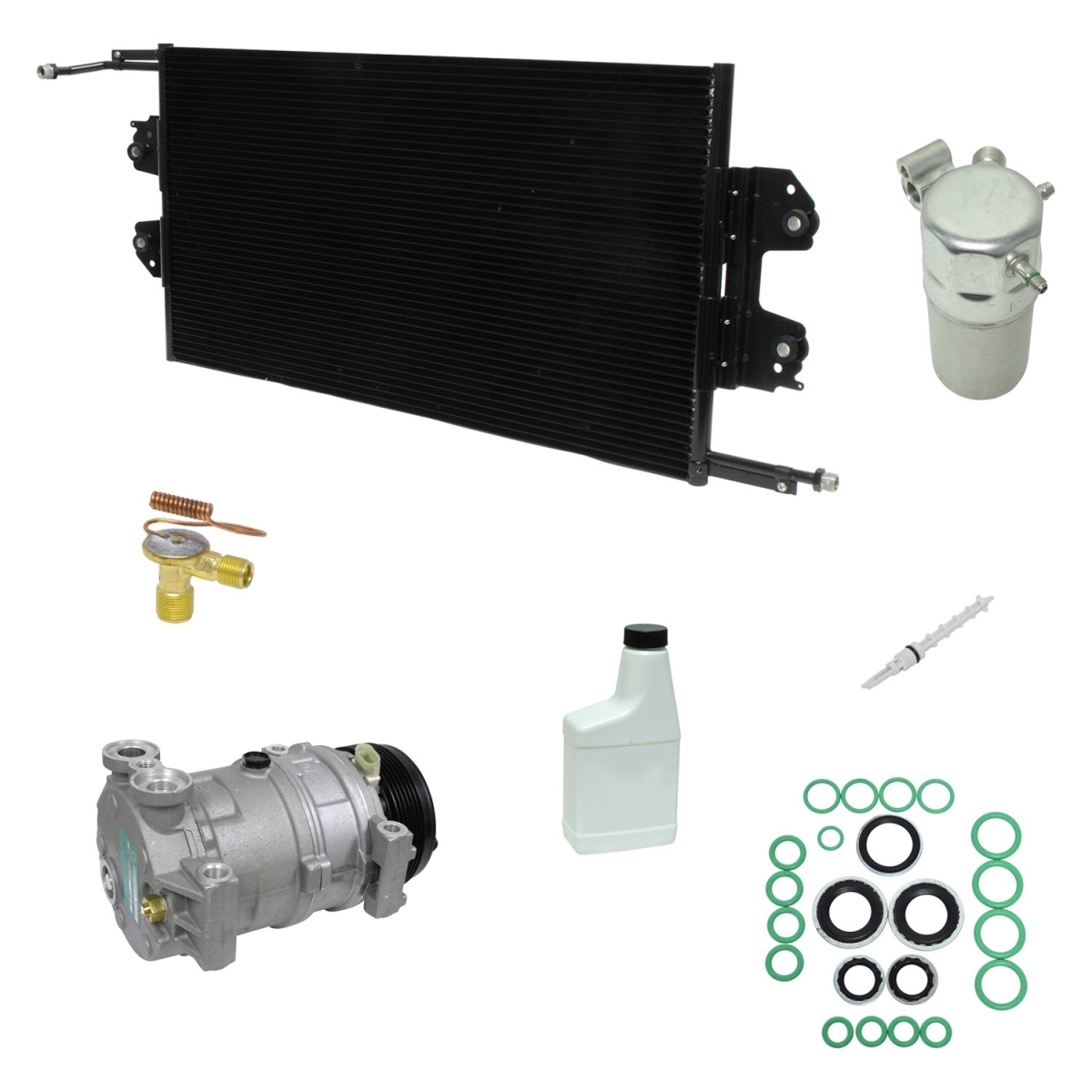 KT3220A Air Conditioners Compressor & Component Kit for 1998-1999 Chevrolet Express 1500
