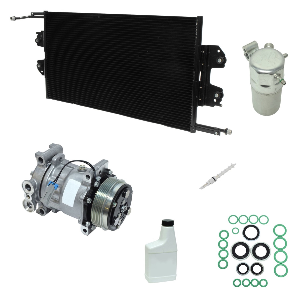 KT3587A Air Conditioners Compressor & Component Kit for 1998-1999 Chevrolet Express 1500