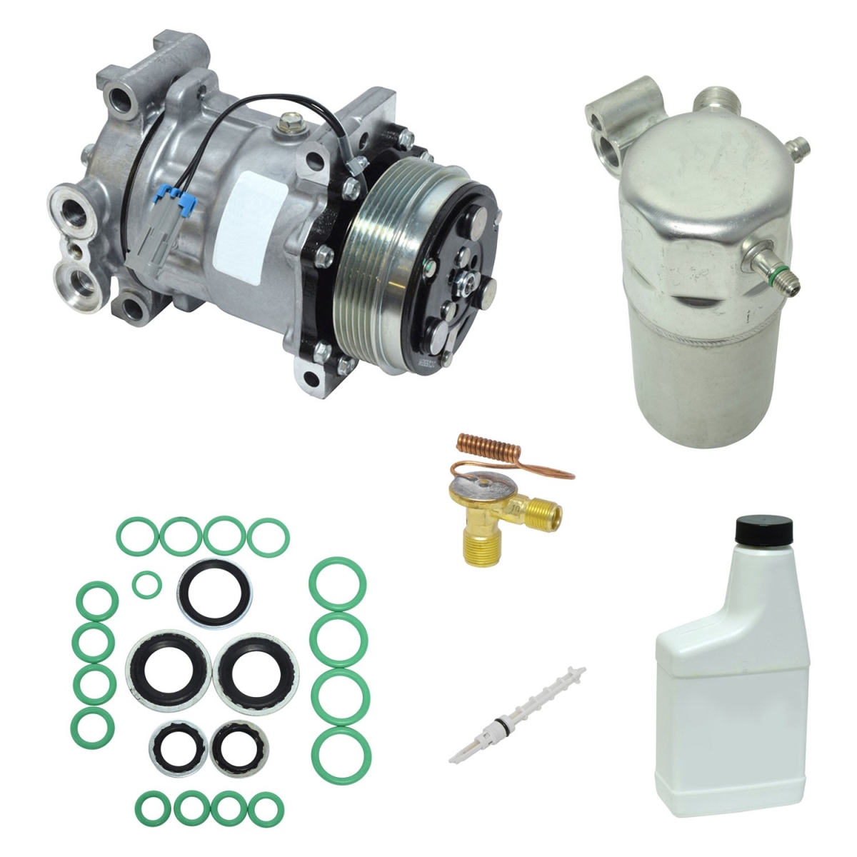 KT5314 Air Conditioners Compressor & Component Kit for 1998-1999 Chevrolet Express 1500