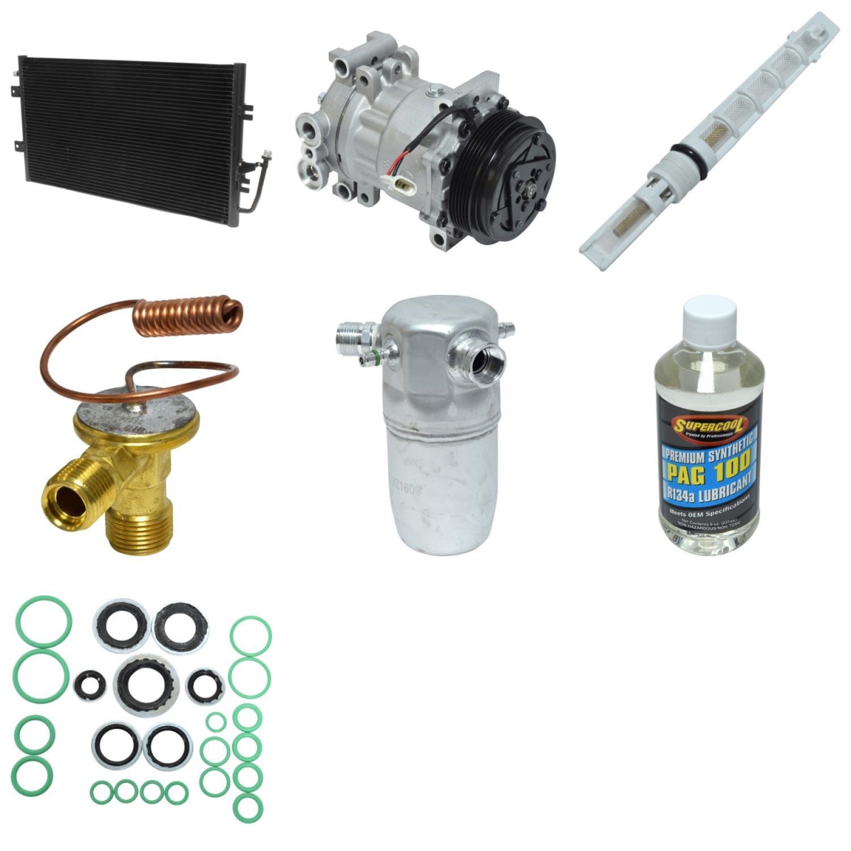 KT5322A Compressor & Component Kit for 1996-2001 Chevrolet Astro