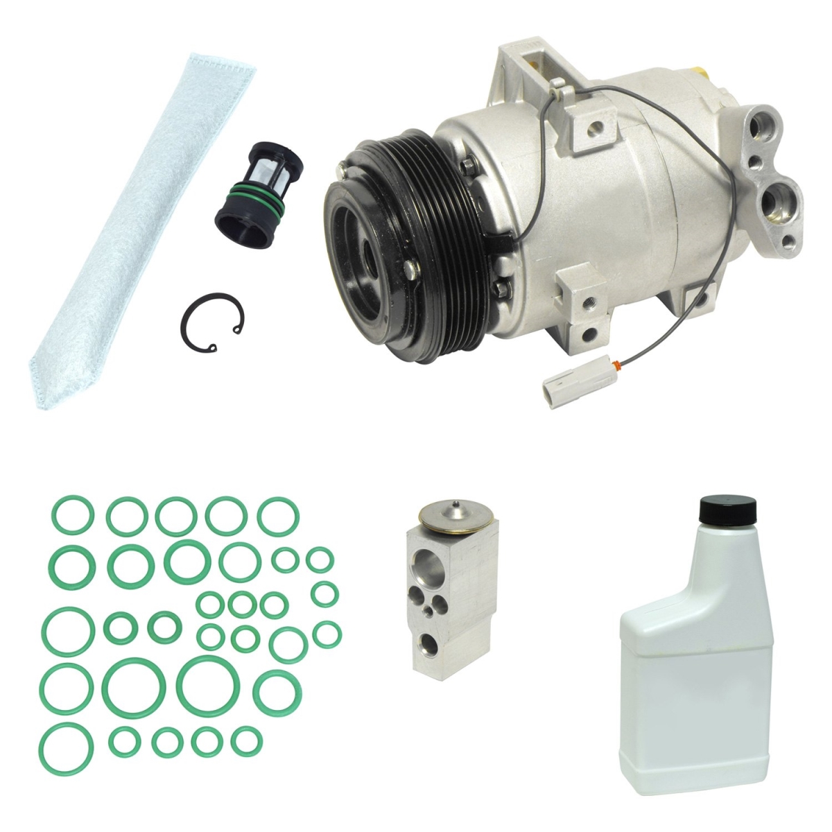 KT5073 Air Conditioners Compressor & Component Kit for 2003-2005 Mazda 6