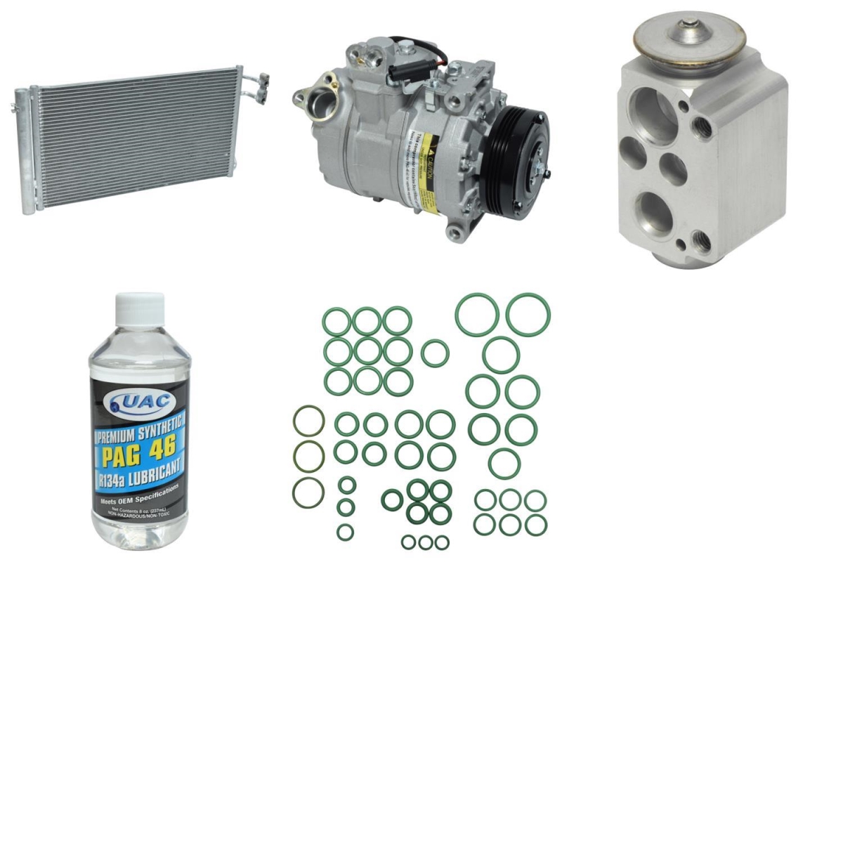 KT5327A Compressor & Component Kit for 2009-2011 BMW 335D