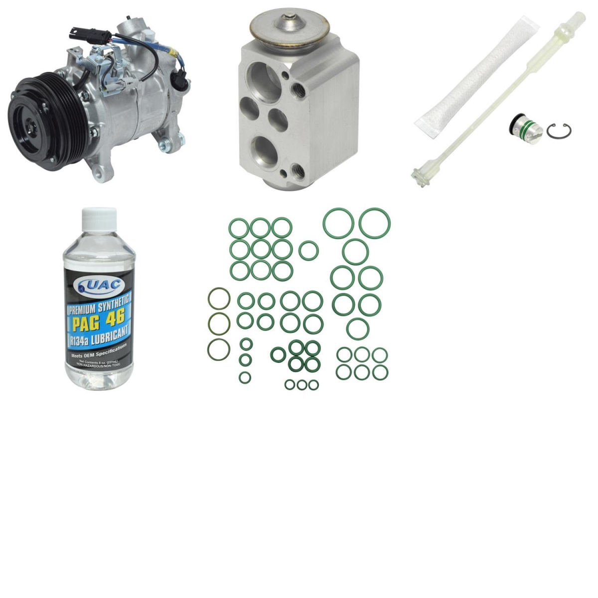 KT5328 Compressor & Component Kit for 2014-2015 BMW X1 X-Drive28I