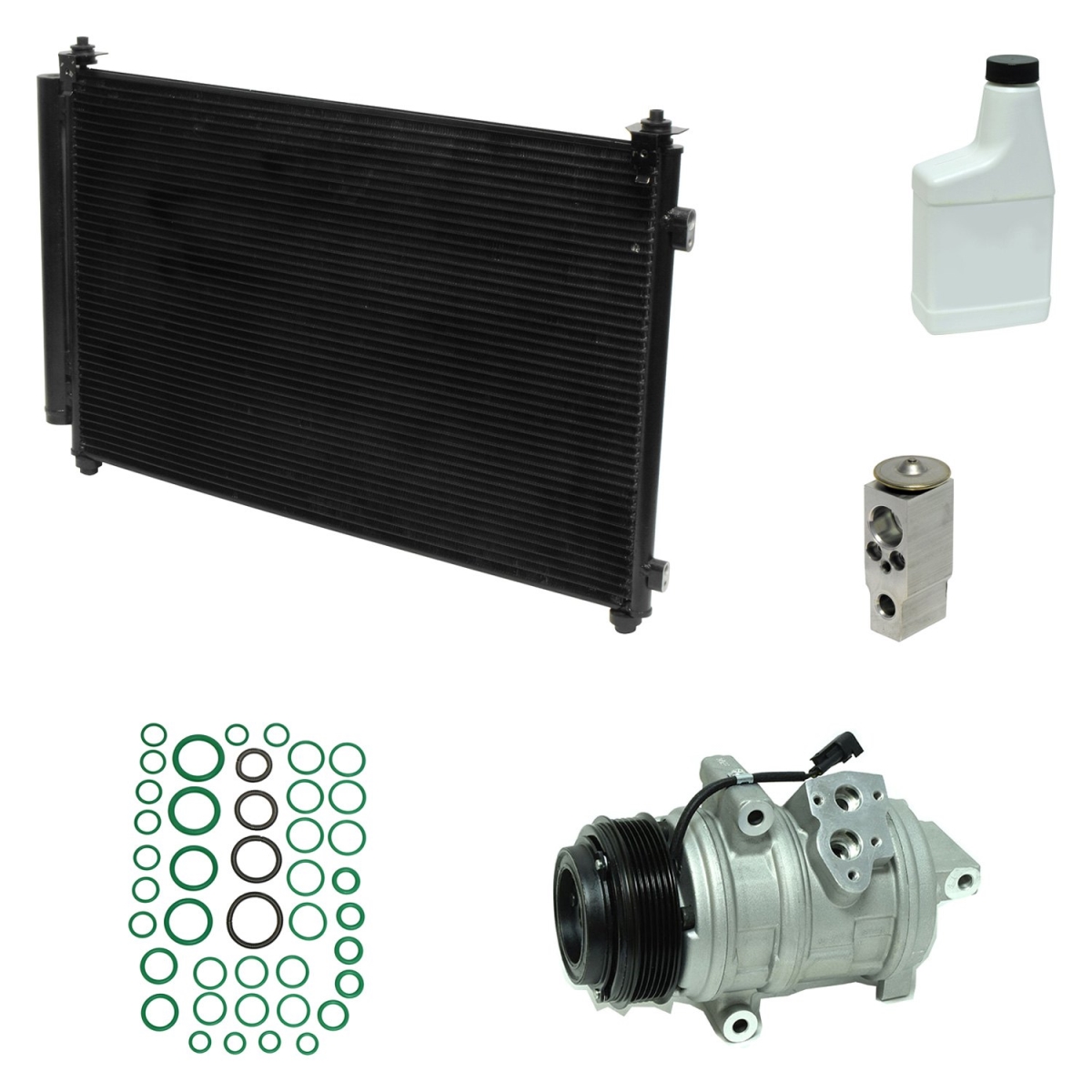 KT5330A Air Conditioners Compressor & Component Kit for 2007 Mazda CX-9