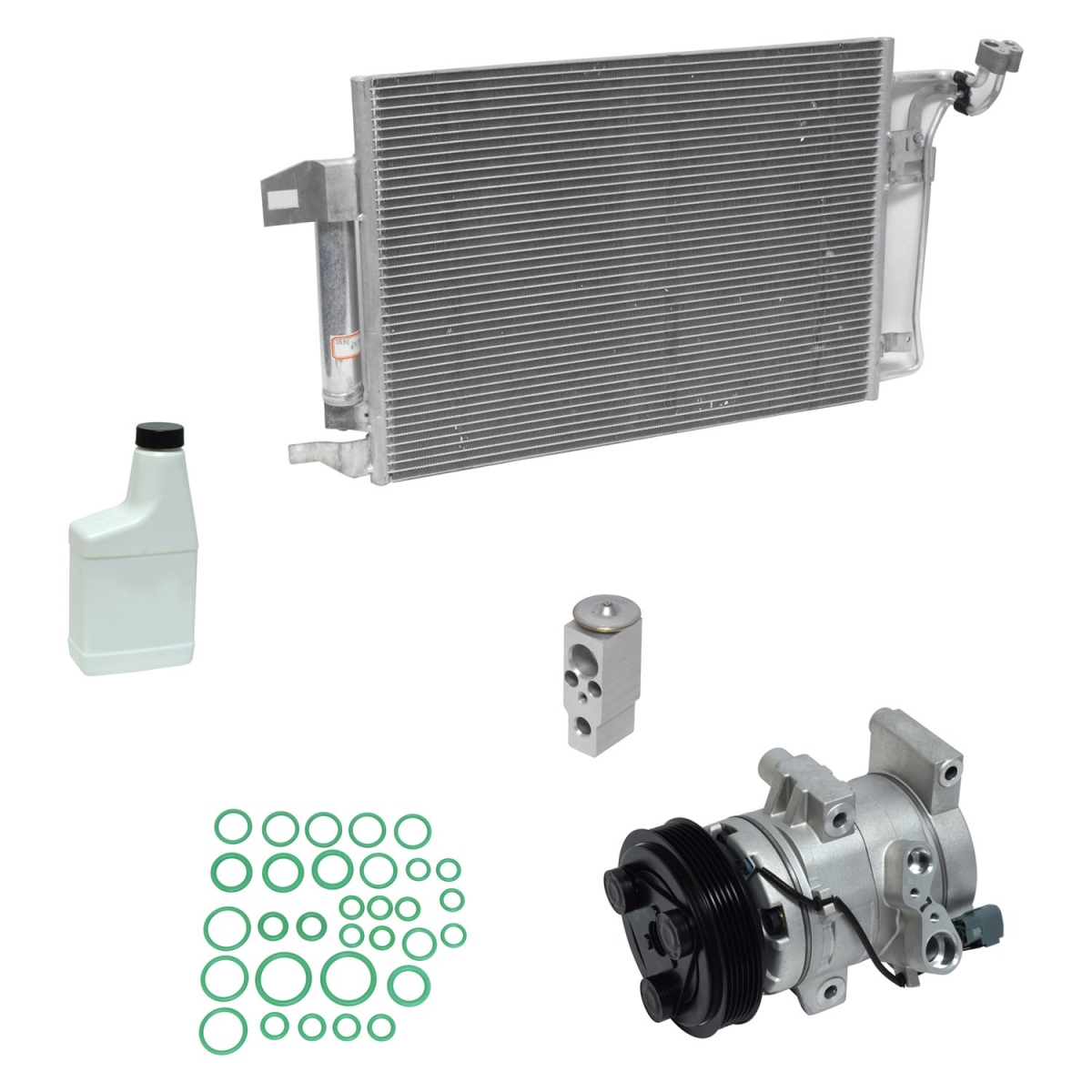 KT5331A Air Conditioners Compressor & Component Kit for 2009-2010 Mazda 6