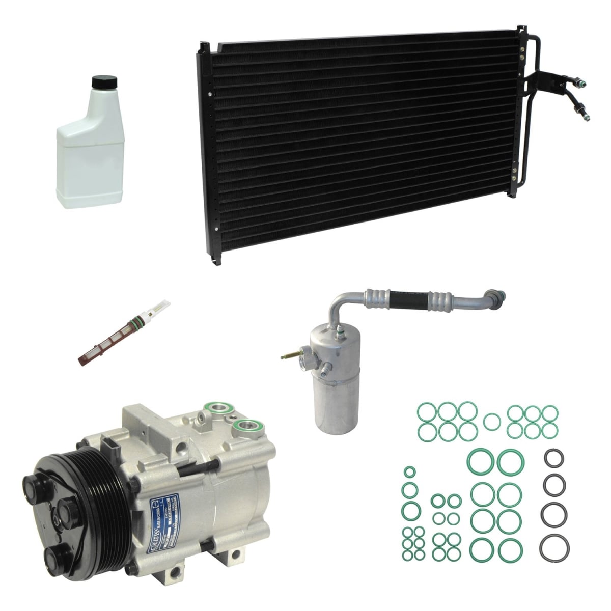 KT1558B Air Conditioners Compressor & Component Kit for 2002-2003 Ford F-150