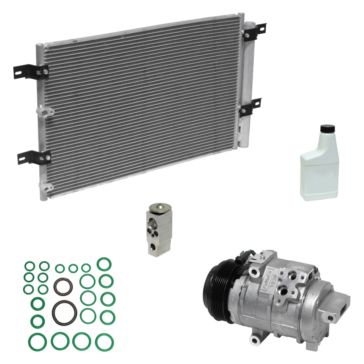 KT4655A Air Conditioners Compressor & Component Kit for 2008-2010 Ford Edge