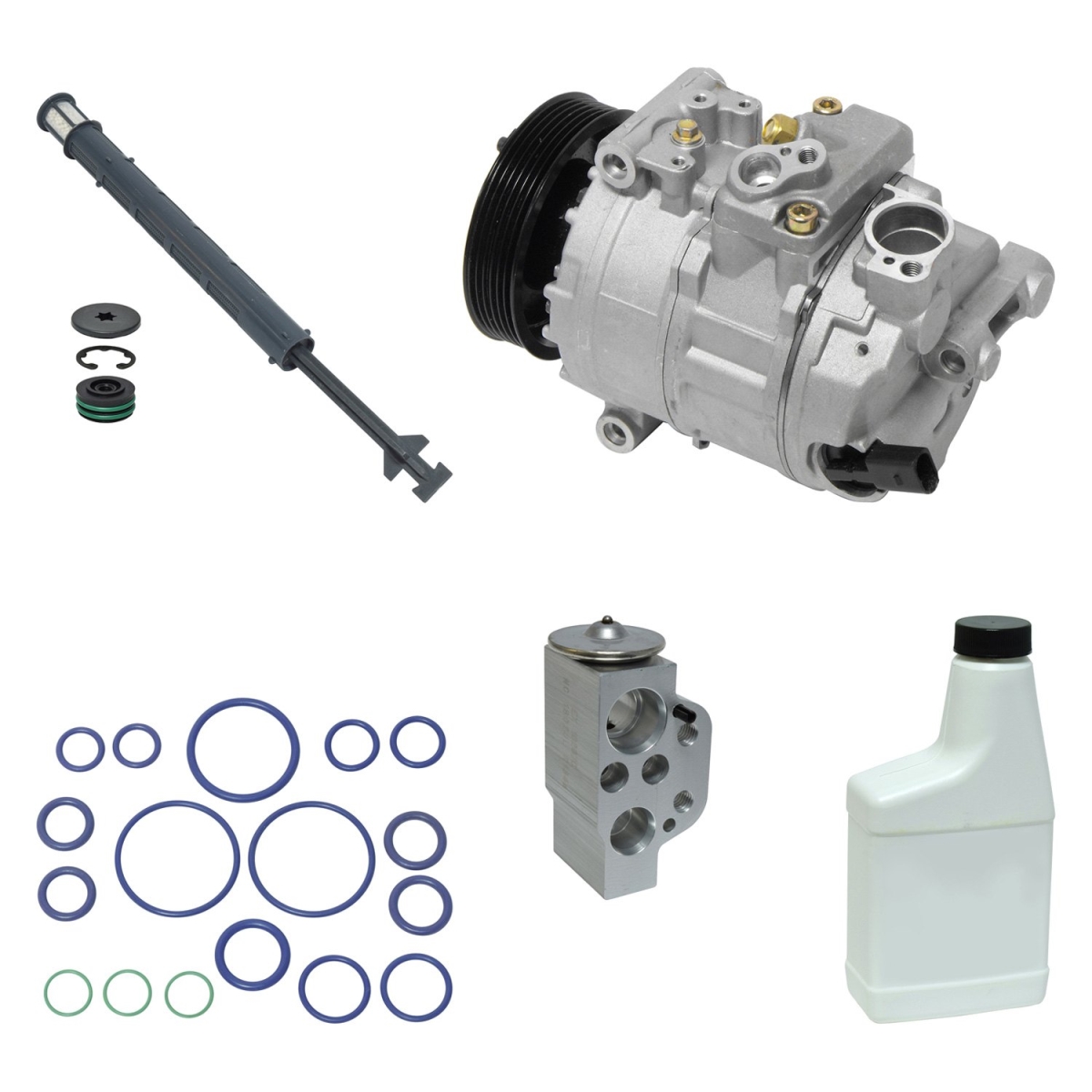 KT5341 Air Conditioners Compressor & Component Kit for 2014 Volkswagen CC