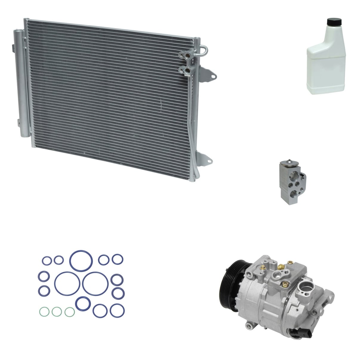 KT5341A Air Conditioners Compressor & Component Kit for 2014 Volkswagen CC