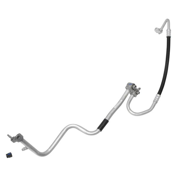 HA111429C Black & Natural Air Conditioning Suction & Discharge Hose Assemblies for 2005-2007 Chevrolet Cobalt - Aluminum & Rubber