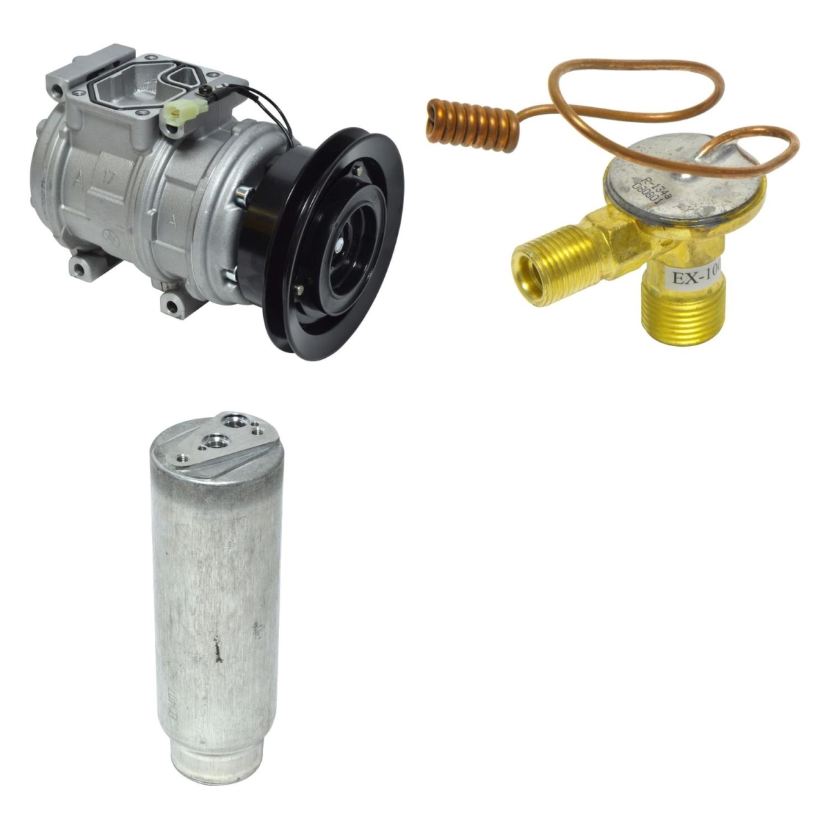 CK1141 Compressor & Component Kit for 1993-1994 Mitsubishi Eclipse Base 1.8L 4 Cyl VIN