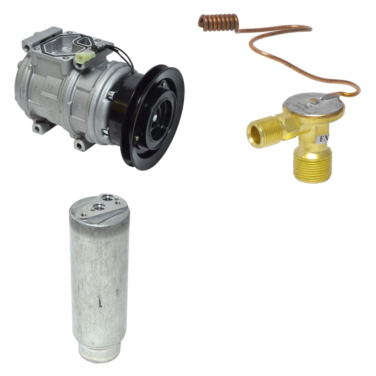 CK3847 Compressor & Component Kit for 1993-1994 Mitsubishi Eclipse GS 1.8L 4 Cyl VIN