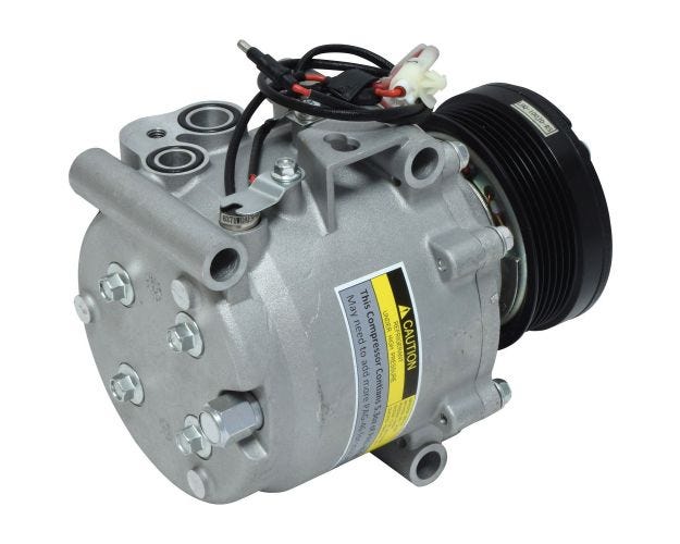 Saab:New Sanden/Sankyo Trf105 W/Clutch New Compressor,Co4917Ac