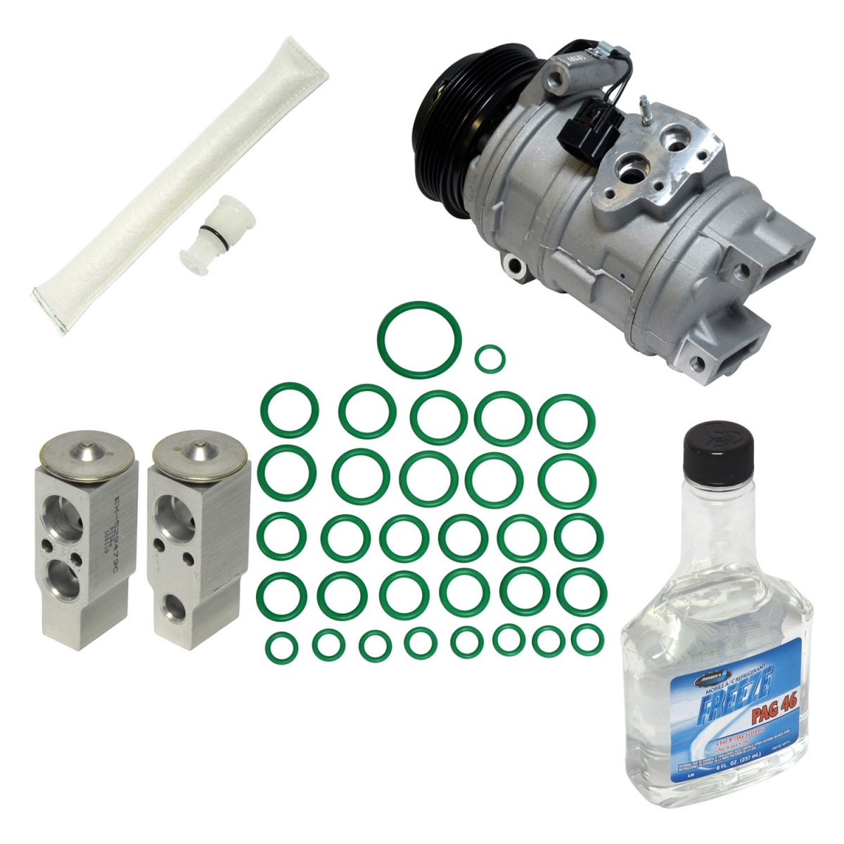 KT3770 Air Conditioners Compressor & Component Kit for 2009-2009 Cadillac SRX Base