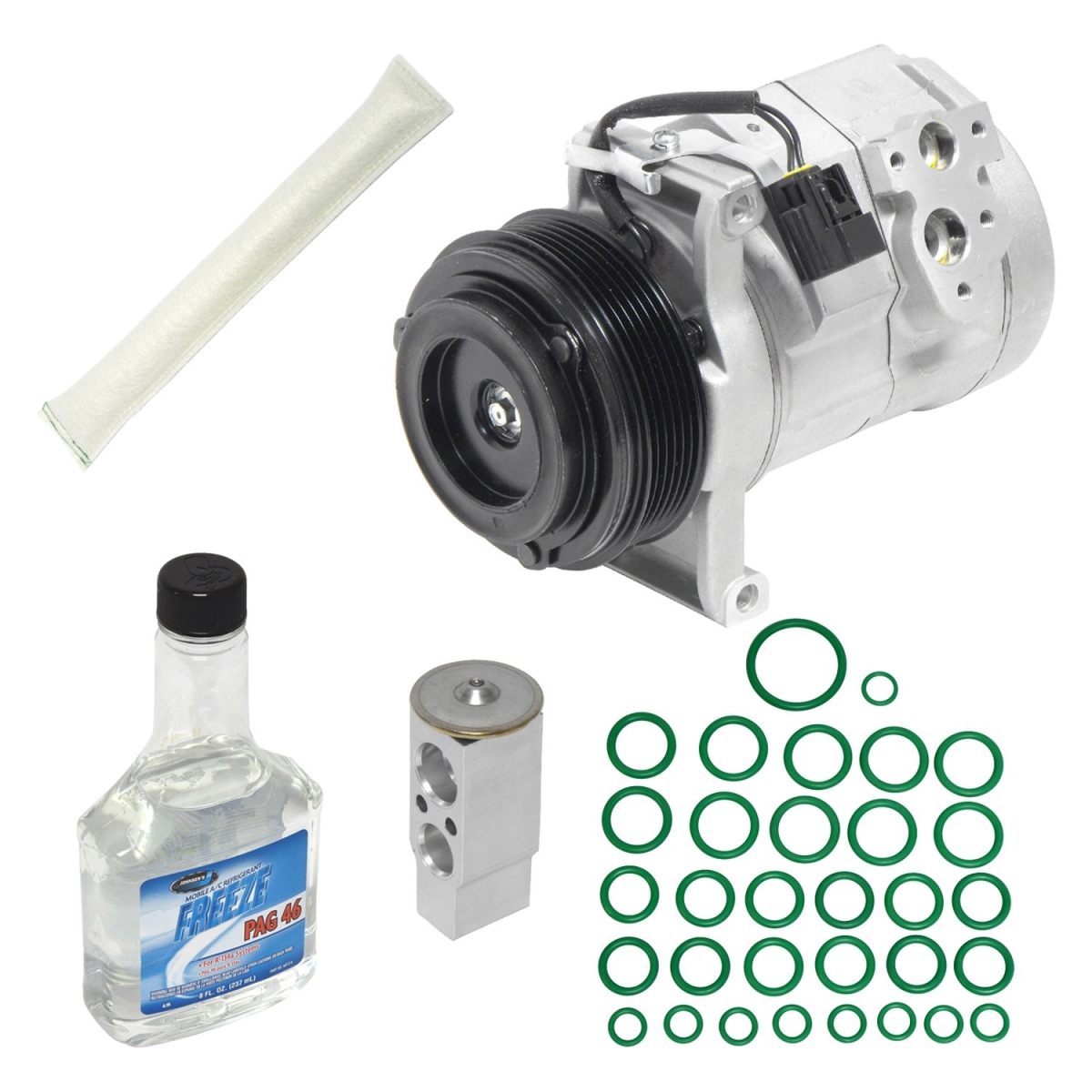 KT3772 Air Conditioners Compressor & Component Kit for 2004-2007 Cadillac CTS