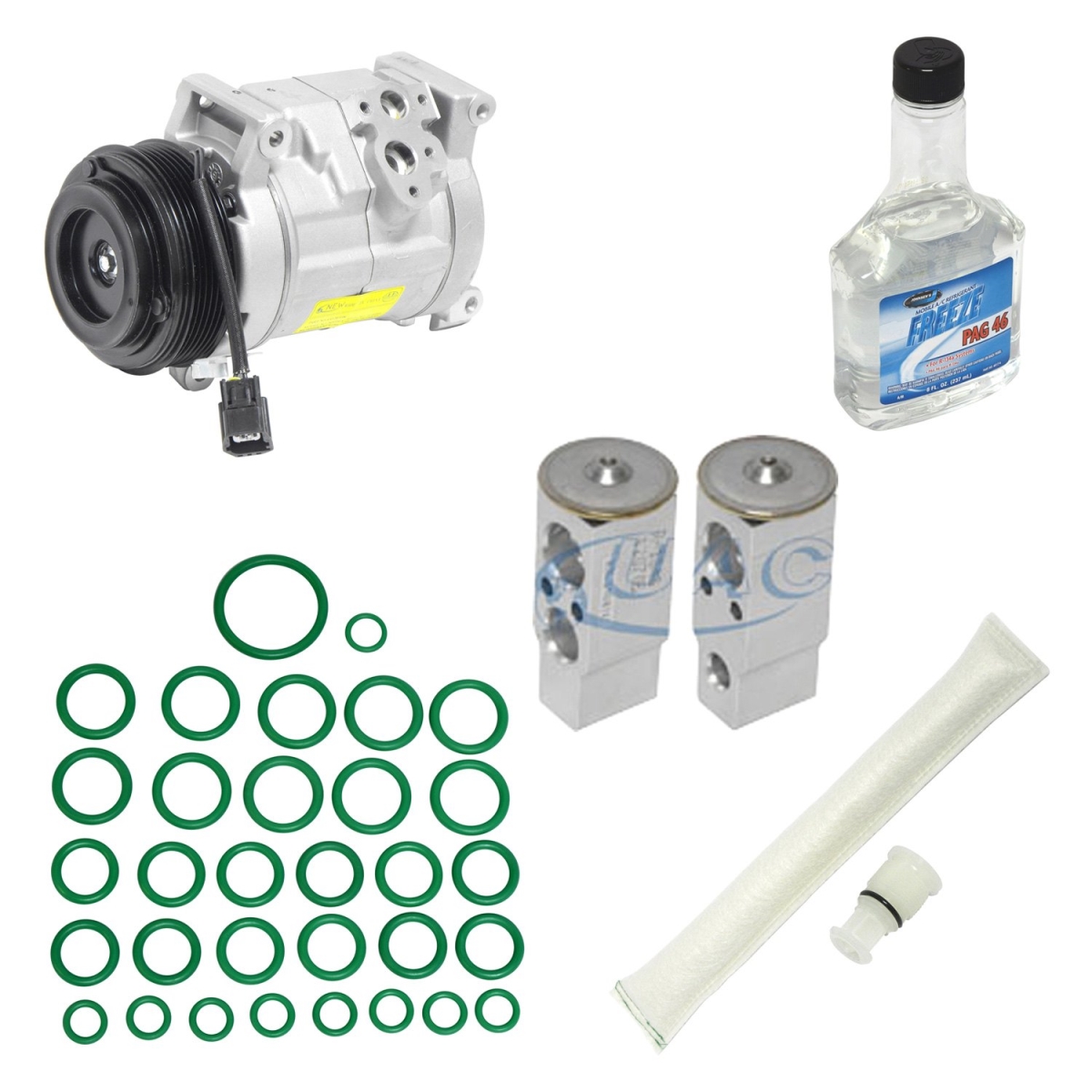 KT3774 Air Conditioners Compressor & Component Kit for 2004-2007 Cadillac SRX Base