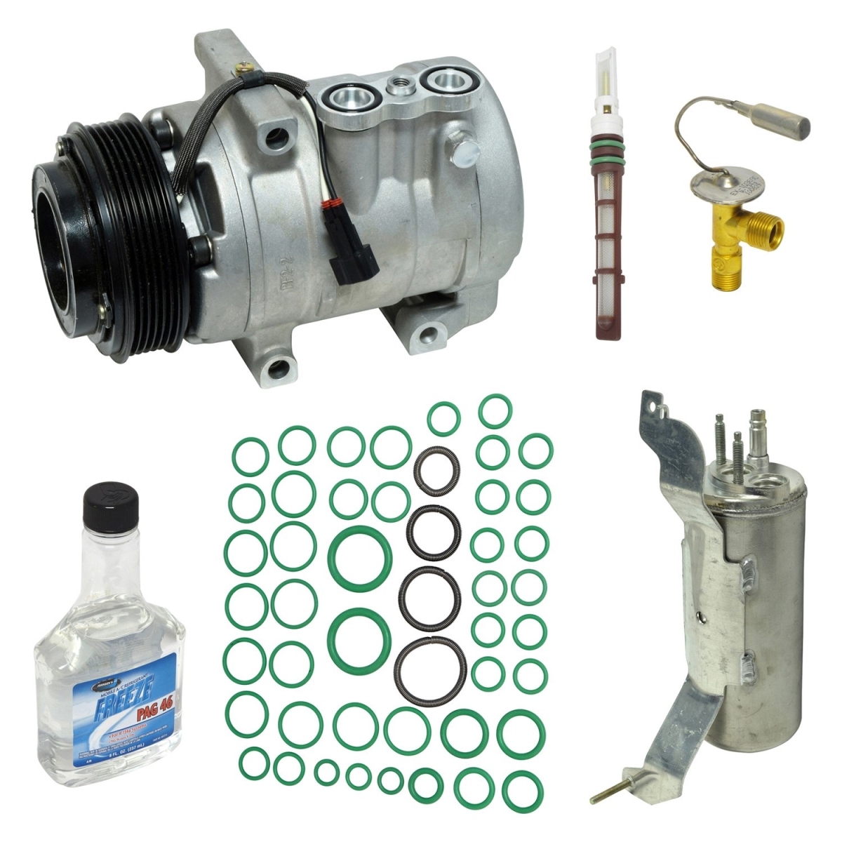 KT1249 Air Conditioners Compressor & Component Kit for 2002-2005 Ford Explorer
