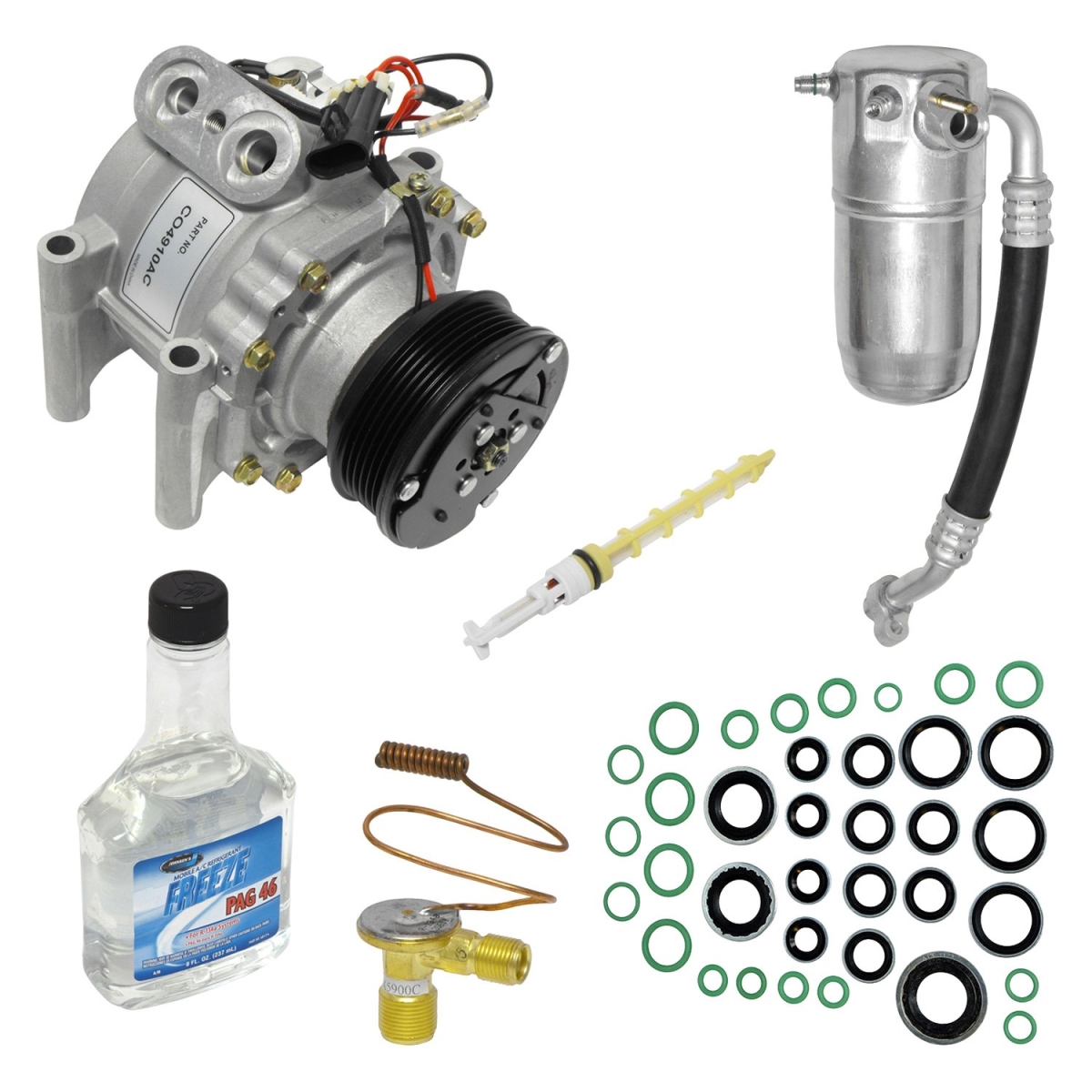 KT4420 Air Conditioners Compressor & Component Kit for 2003 Isuzu Ascender
