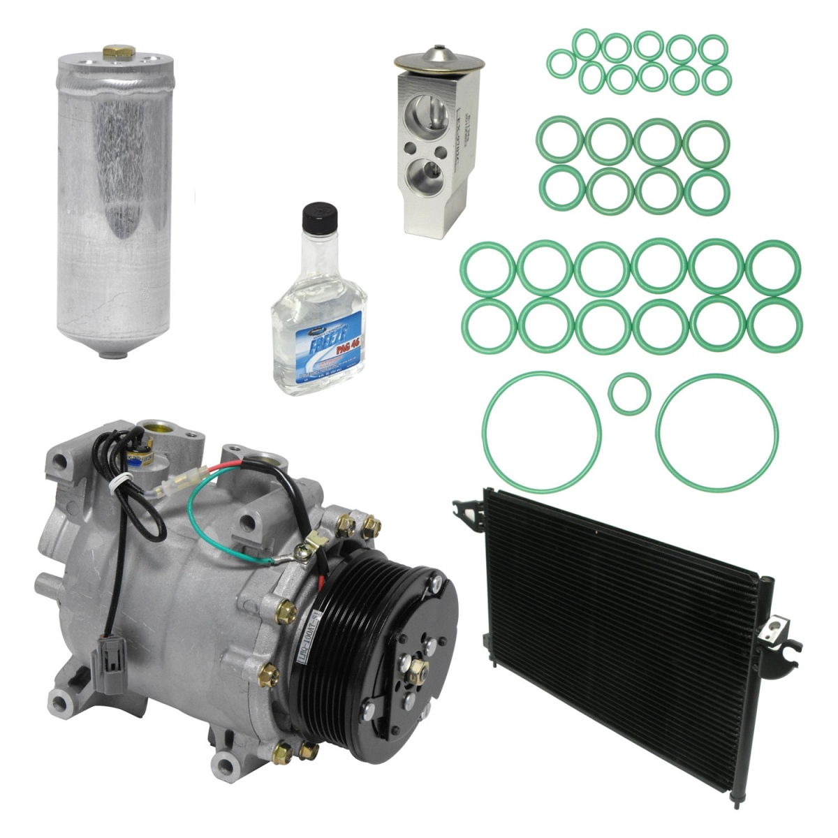 KT1954A Air Conditioners Compressor & Component Kit for 2002-2006 Acura RSX