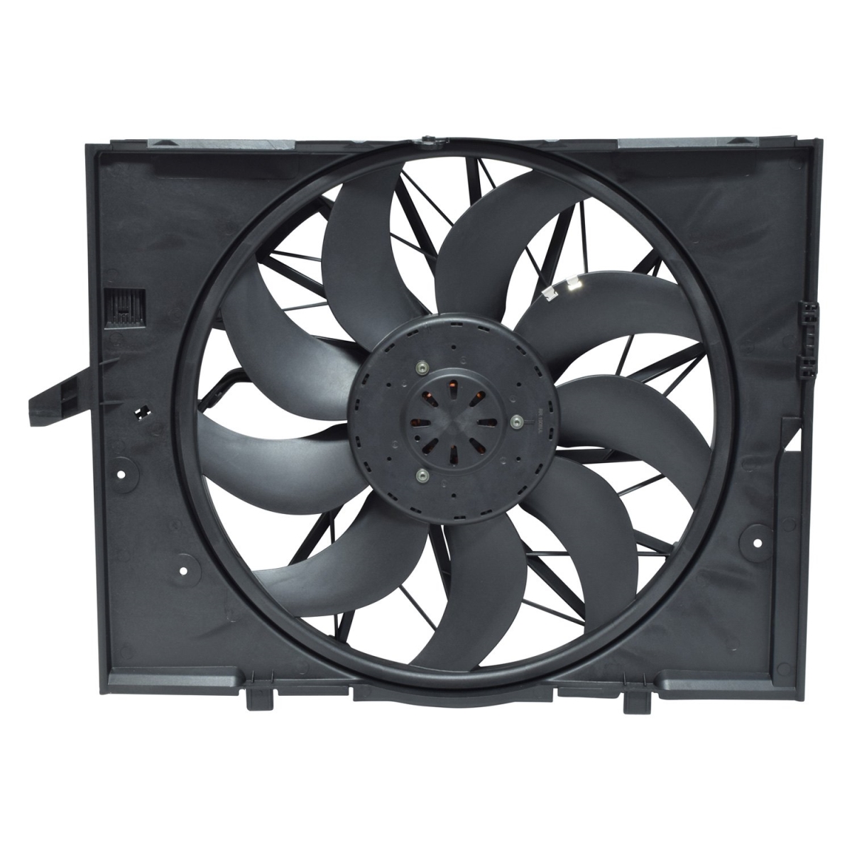 FA50432C Radiator & Condenser Fan Assembly for 2006-2007 BMW 525I